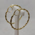 Orecchini oro 18 kt Donna Cerchi torchon 3,90 gr | Gioiellitosti.it
